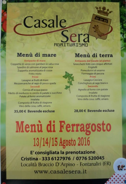 FERRAGOSTO 2016